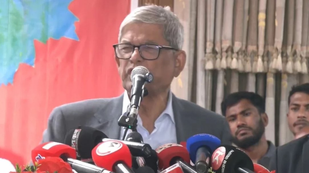 ভোটের মাঠে যাদের তিনটা ভোটও নেই, ওরা বলে নির্বাচন হতে দেব না: মির্জা ফখরুল