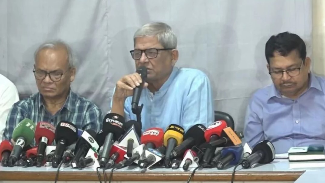 জামায়াত আমির কখনও সুস্থ চিন্তা করতে পারে না: ফখরুল